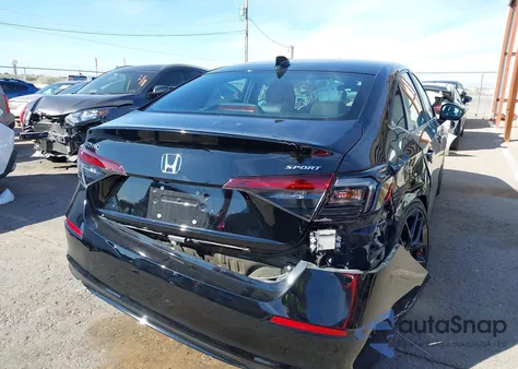 2025 Honda Civic Sport from USA, damaged, VIN 2HGFE2F57SH563752